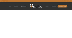 Desktop Screenshot of ocotillogolf.com